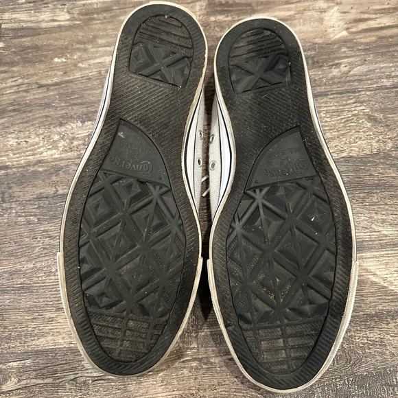 Converse All Star Chuck Taylor Shoreline Gray Canvas/Linen Blend Sneakers - Picture 7 of 7